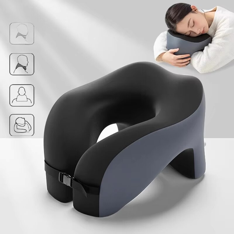 Travel Accessories Pillow - 1pc Memory Foam U-shaped Pillow, Travel