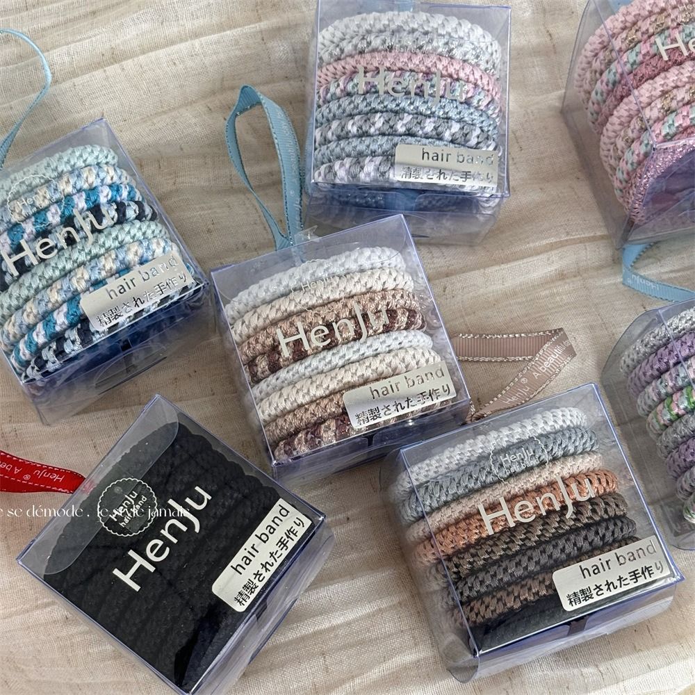 Travel Accessories Kmart - 8pcs/Set Hair Tie Basic Hair Rope
