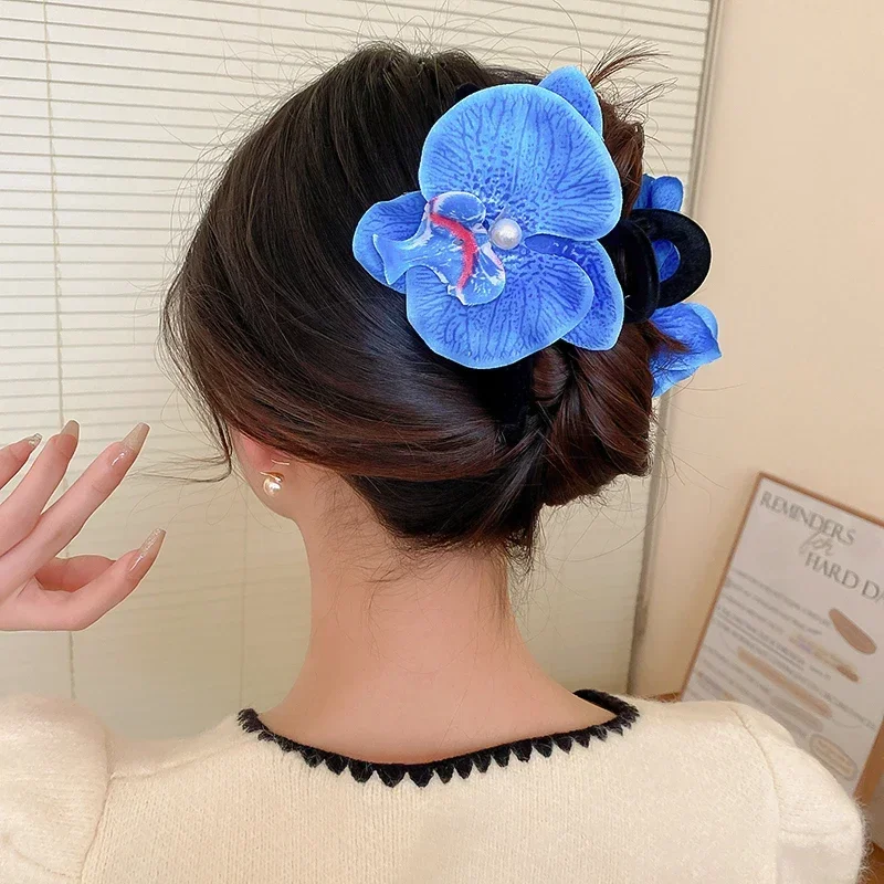 Travel Accessories Kit - 3 Pcs Colorful Butterfly Orchid Hair