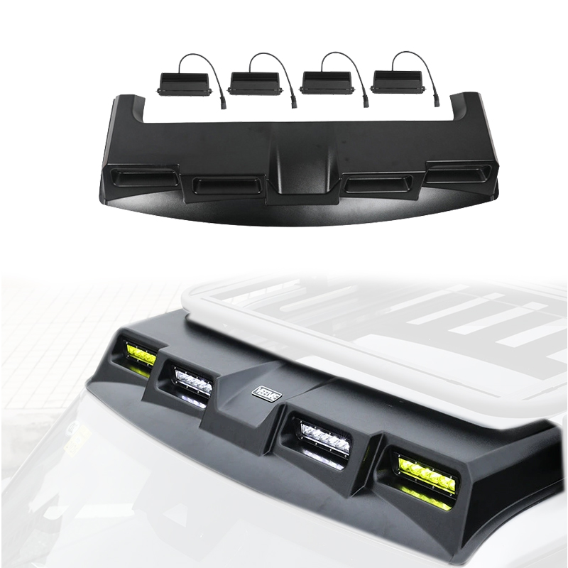 Travel Accessories For Car - Car Roof Spoiler With Four Spotlight