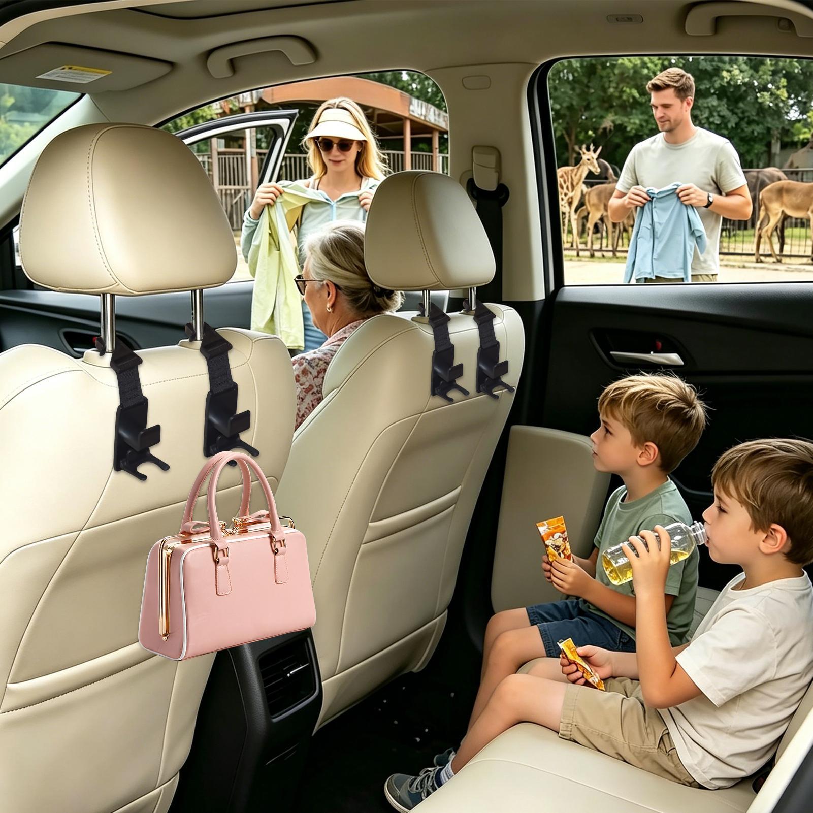 Car Seat Travel Bag - Car Seat Hooks For Headrest 4