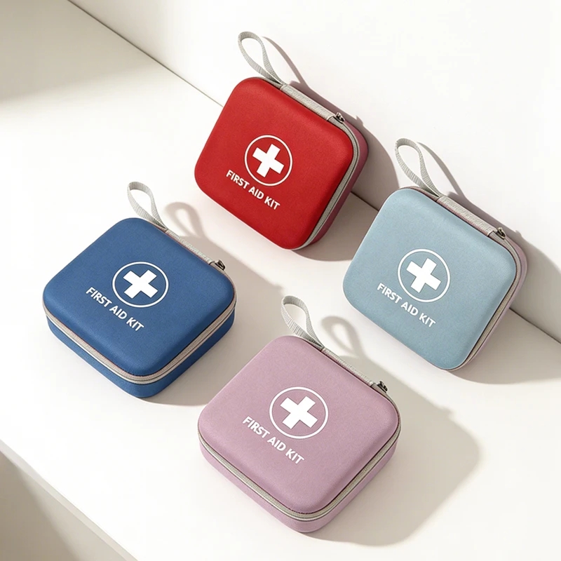 First Aid Travel Kit - 1Pc EVA Hard Shell Medical Supplies