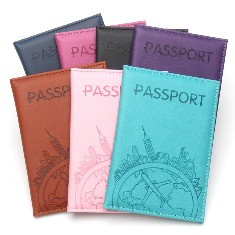 Travel Accessories Kmart - Global Flight Printed Passport Holder Leather