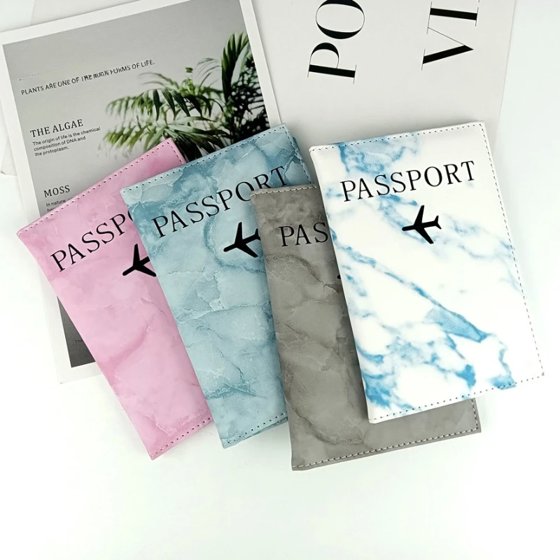 Travel Accessories Kmart - PU Leather Passport Cover Simple Plane