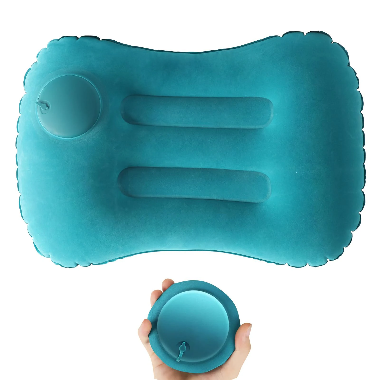 Travel Pillow Inflatable - Portable Comfortable Inflatable Pillow, Camping Pillow,