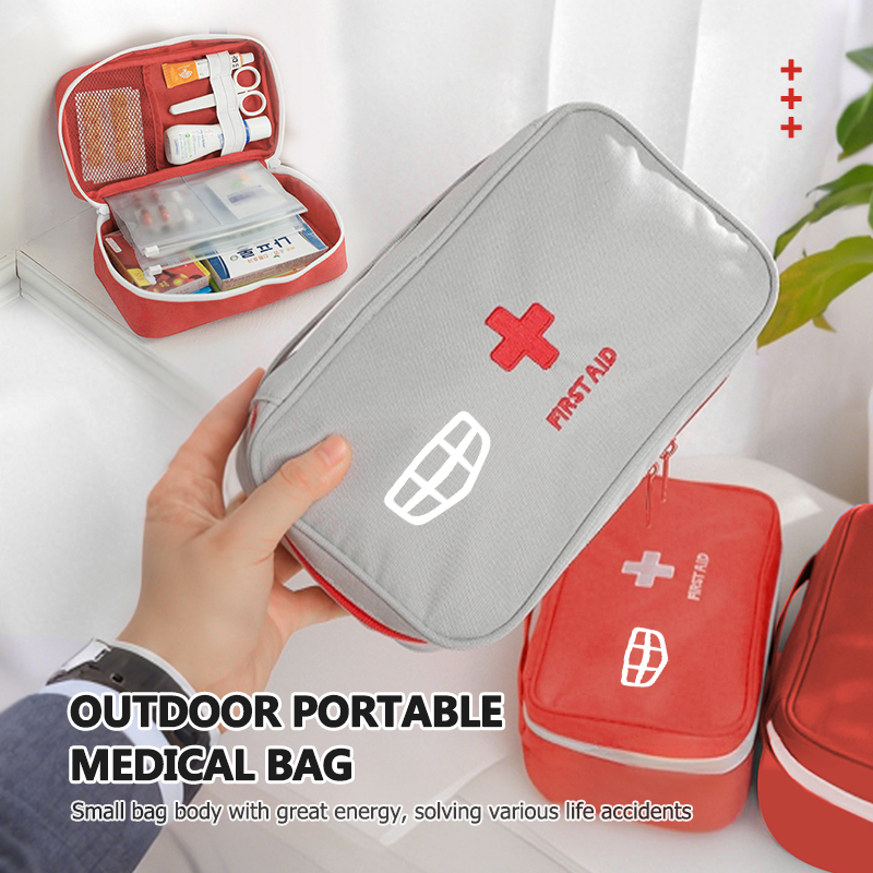 First Aid Travel Kit - Car Travel HandBag Storage Bag Portable