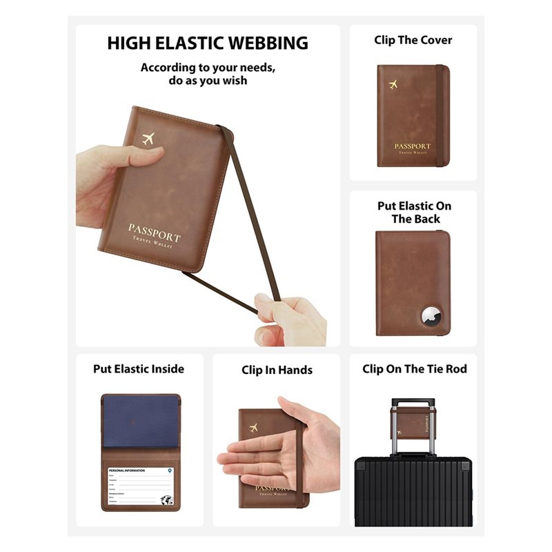 ABRT-Passport Holder With RFID - Travel Accessories Rfid 评论和价格