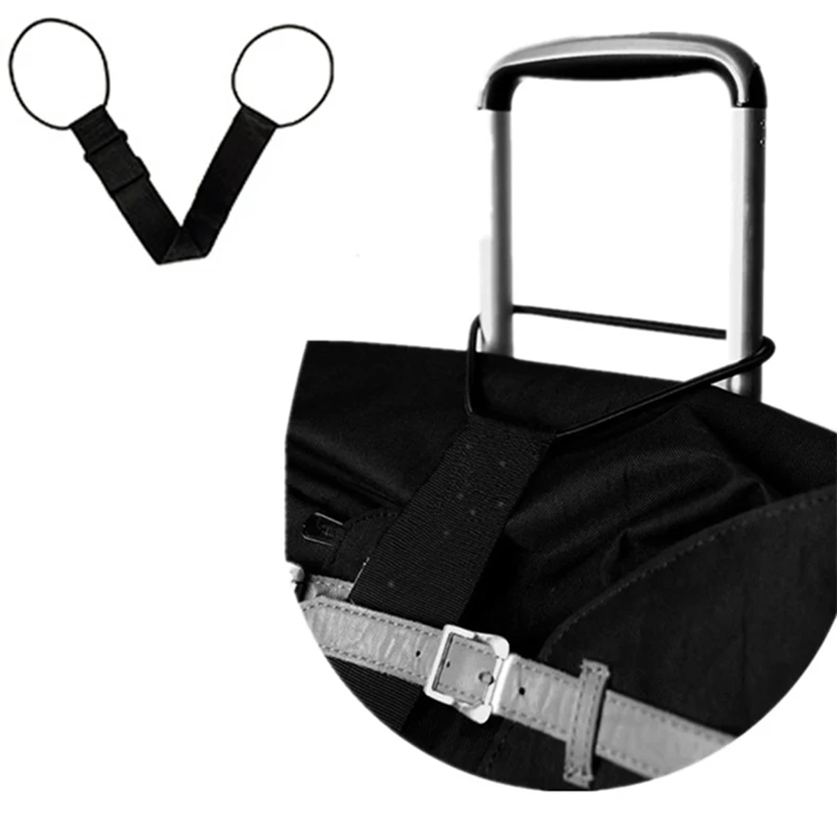 Adjustable Luggage Add A Bag S - Travel Accessories B&M 评论和价格