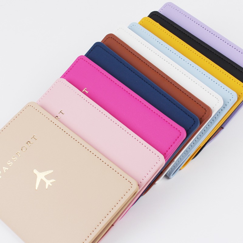 1PCS PU Leather Plane Passport - Travel Accessories Kmart 评论和价格