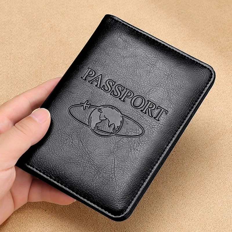 Unisex Genuine Leather Passpor - Travel Accessories Rfid 评论和价格