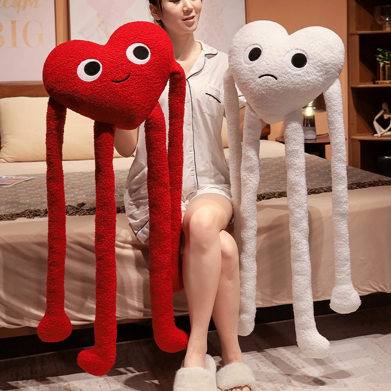 Cute Long Arms Legs Heart Shap - Travel Accessories Pillow 评论和价格