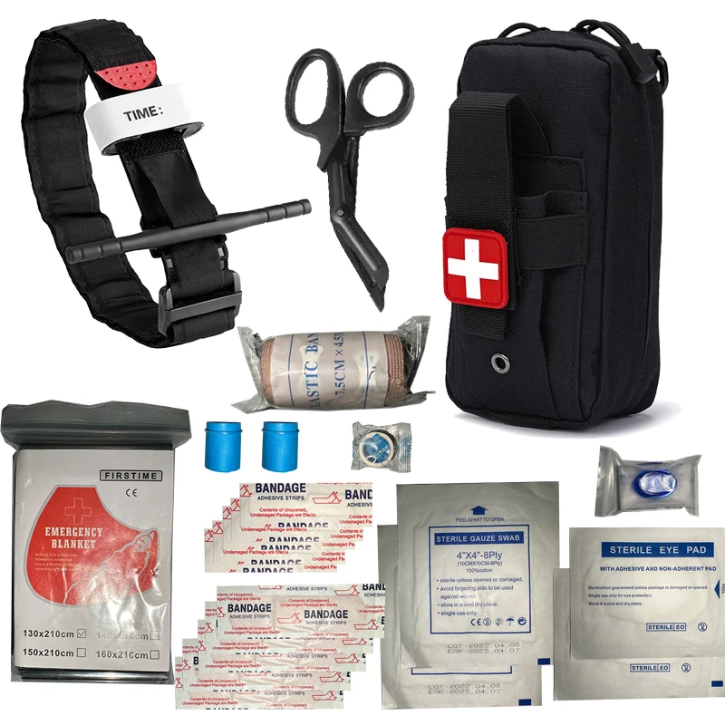 IFAK Trauma Survival Kit First - First Aid Travel Kit 评论和价格