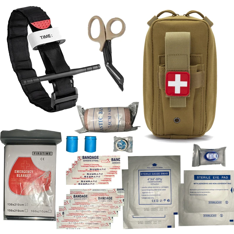 IFAK Trauma Survival Kit First - First Aid Travel Kit 评论和价格