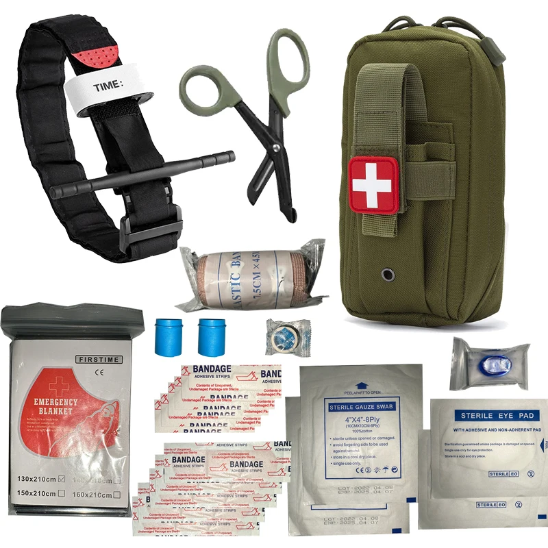 IFAK Trauma Survival Kit First - First Aid Travel Kit 评论和价格