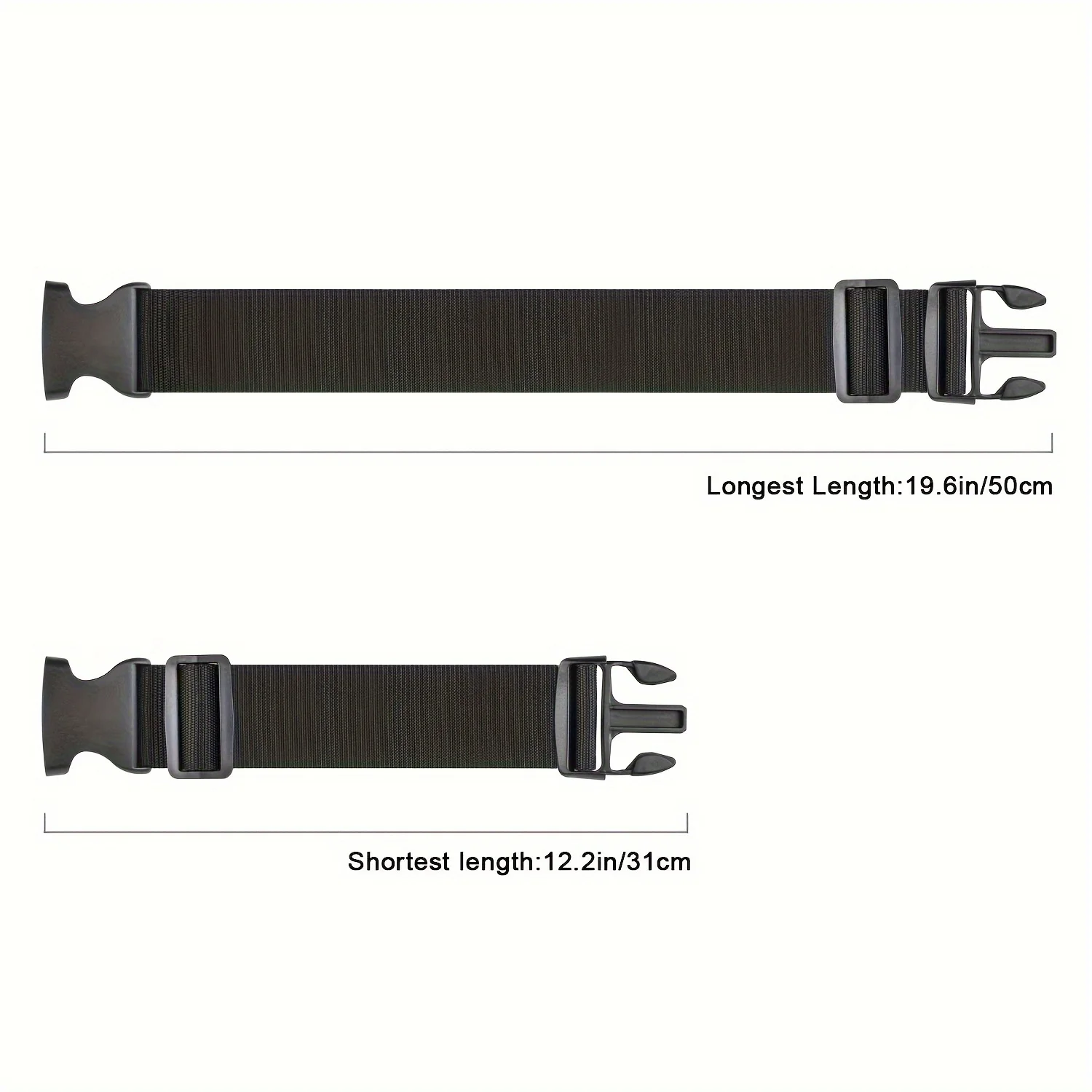 1pc Simple Adjustable Luggage  - Travel Accessories B&M 评论和价格