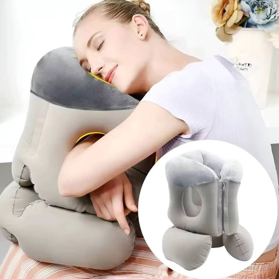 Upgraded Inflatable Air Cushio - Travel Pillow Inflatable 评论和价格