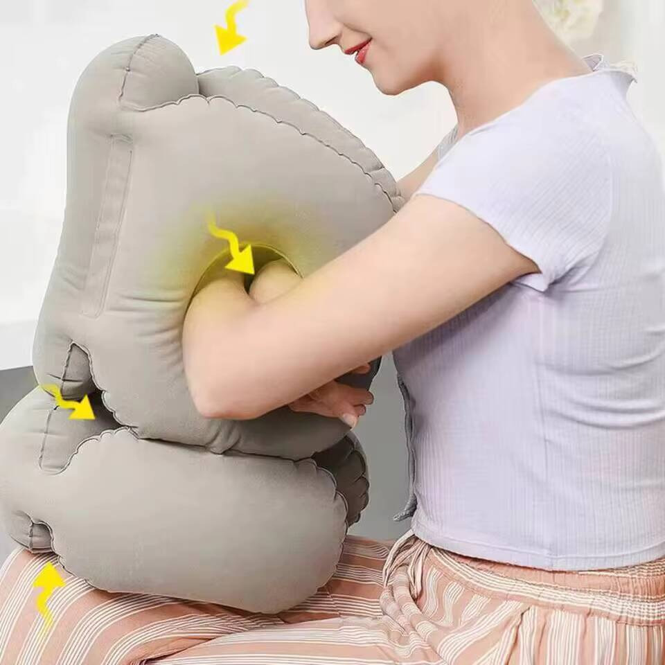 Upgraded Inflatable Air Cushio - Travel Pillow Inflatable 评论和价格
