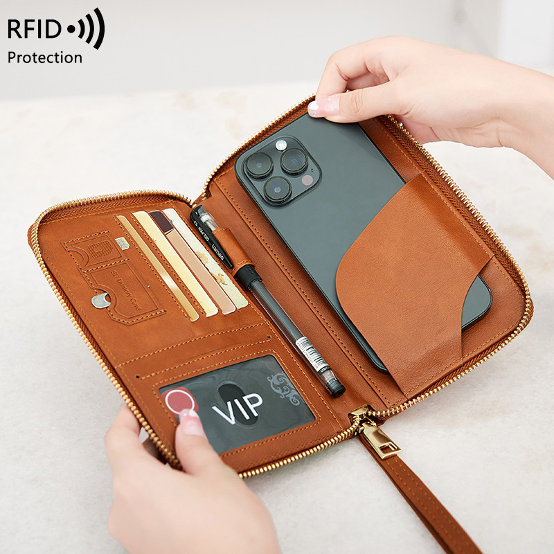 New Leather Passport Cover RFI - Travel Accessories Rfid 评论和价格