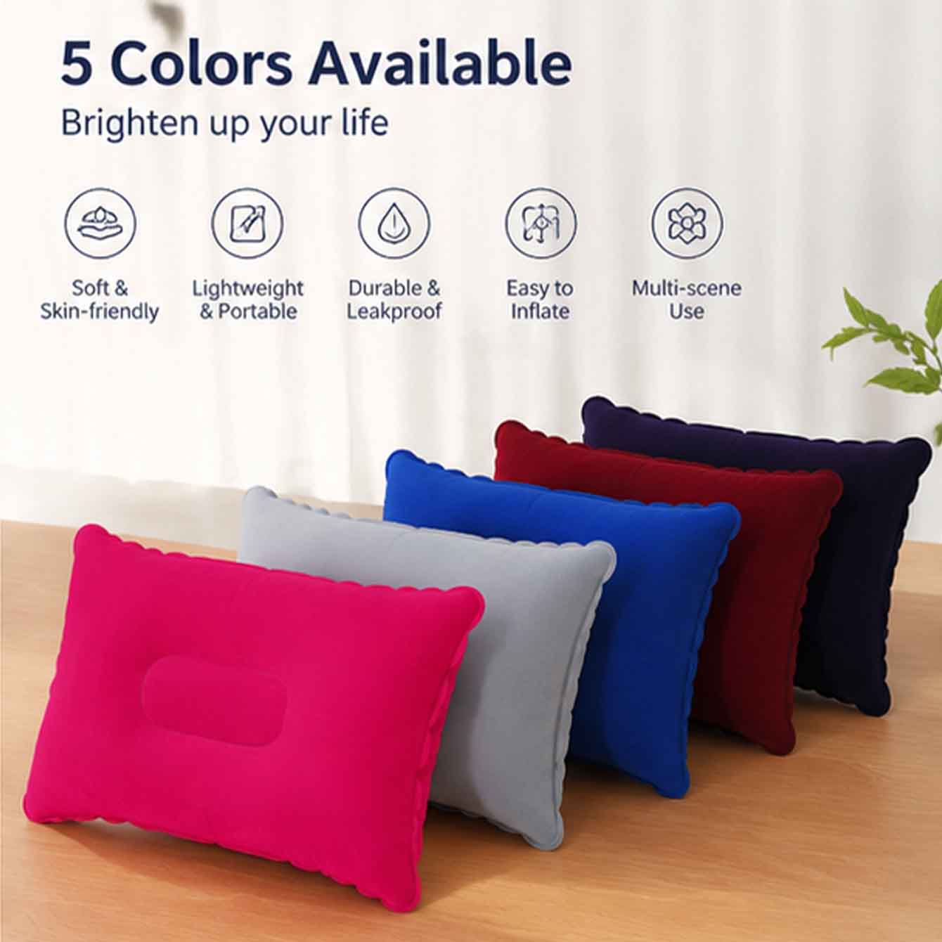 2 Pack Ultralight Inflatable P - Travel Pillow Inflatable 评论和价格
