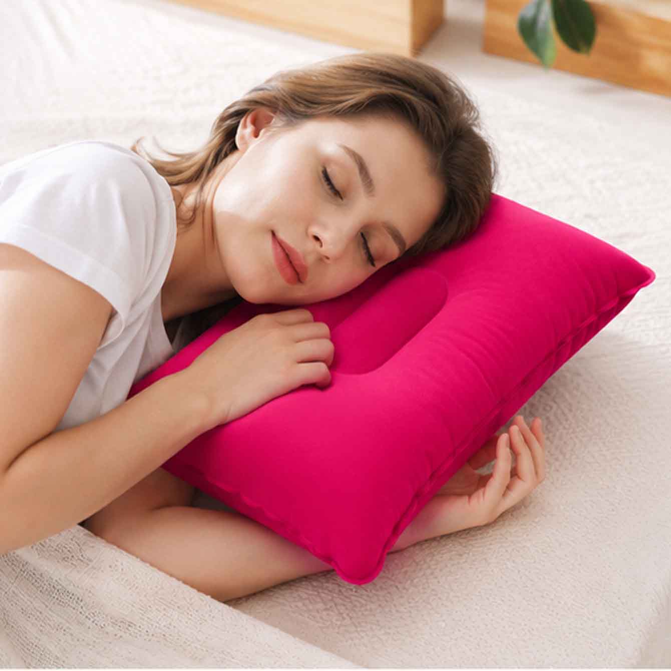 2 Pack Ultralight Inflatable P - Travel Pillow Inflatable 评论和价格