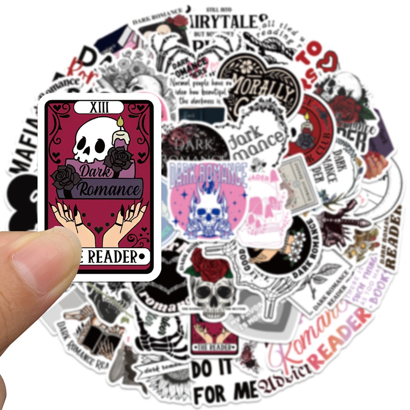 50PCS Cartoon Skull Home Decor - Sticker Luggage Decorative 评论和价格