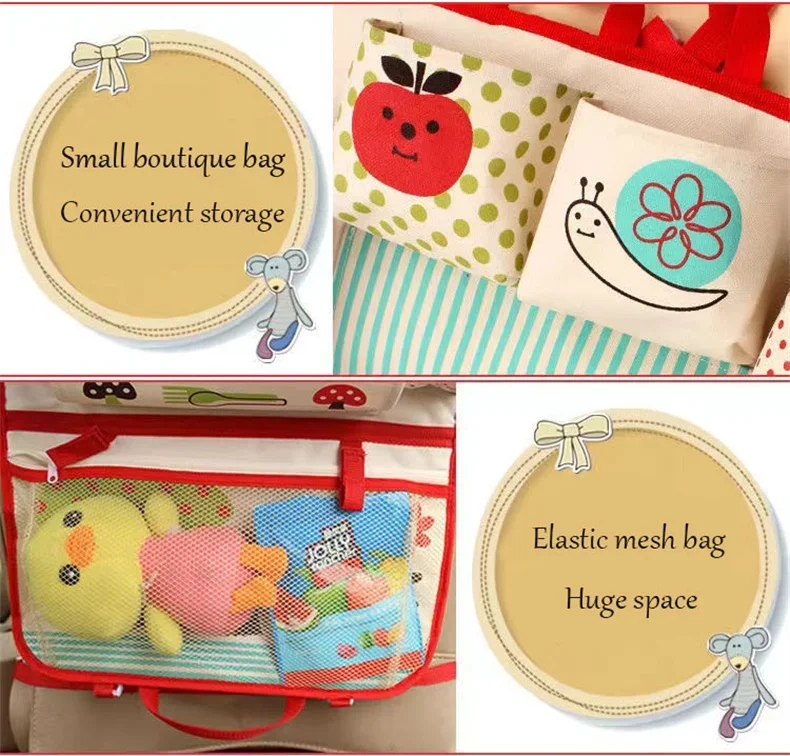 Cartoon Baby Car Seat Back Sto - Car Seat Travel Bag 评论和价格
