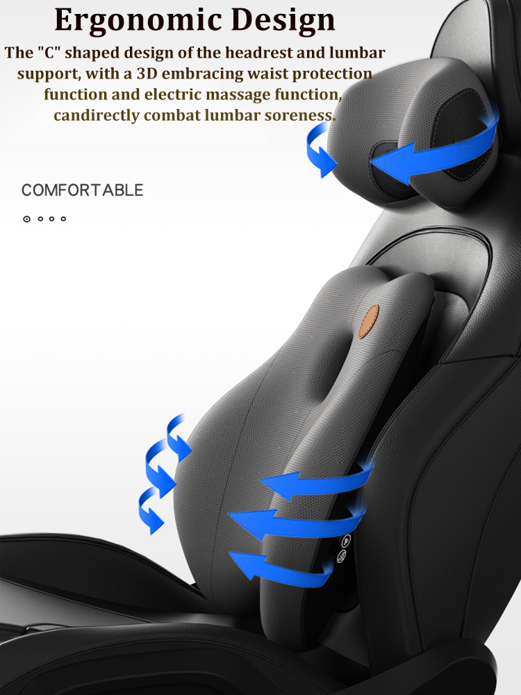 Car Neck Massage Pillow Lumbar - Travel Accessories Pillow 评论和价格