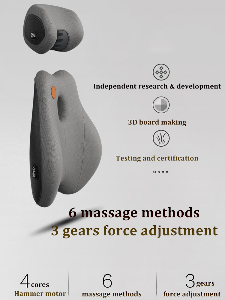 Car Neck Massage Pillow Lumbar - Travel Accessories Pillow 评论和价格