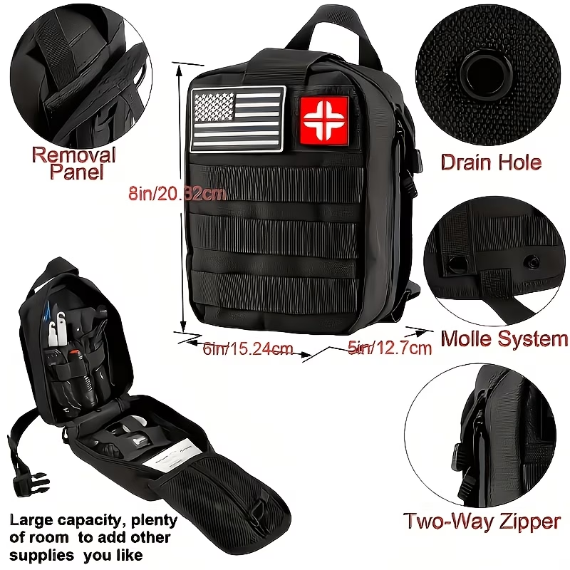 242 Survival Kit for Outdoor A - First Aid Travel Kit 评论和价格