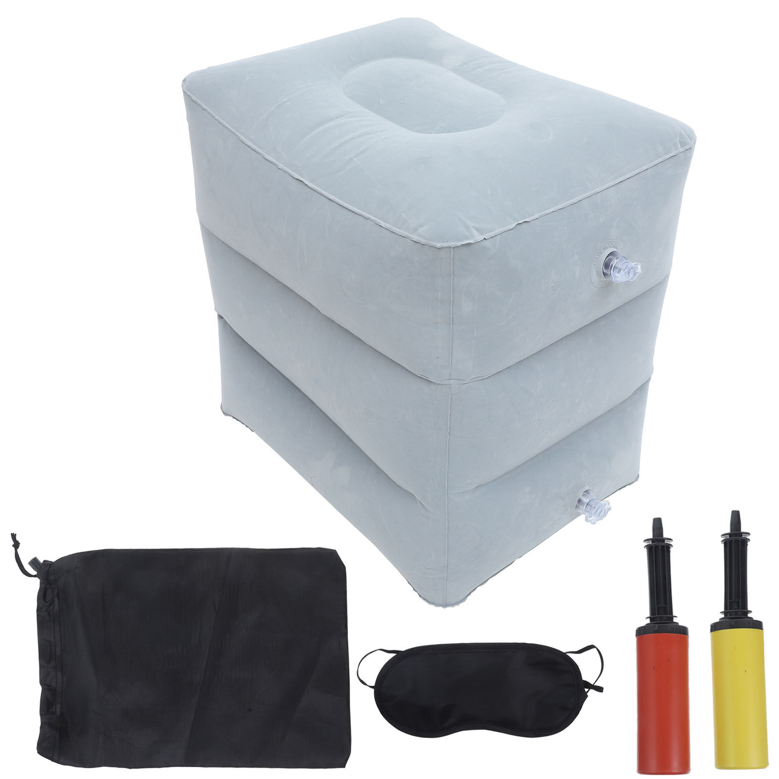 1Set Inflatable Foot Rest Pill - Travel Pillow Inflatable 评论和价格