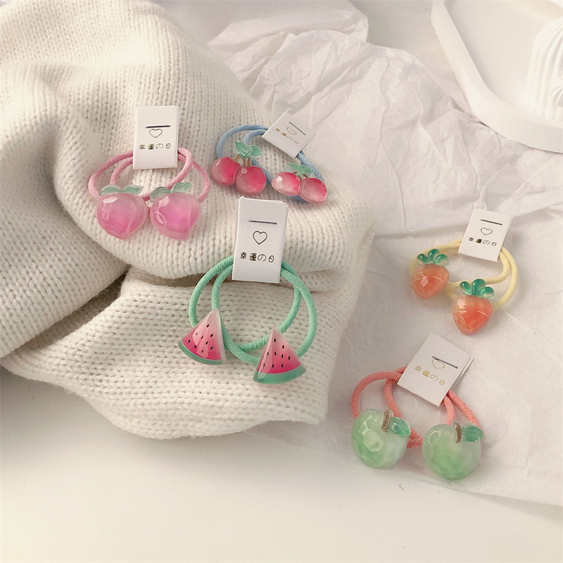 Kids Carrot Hair Ties 5 Pair N - Travel Accessories Kmart 评论和价格