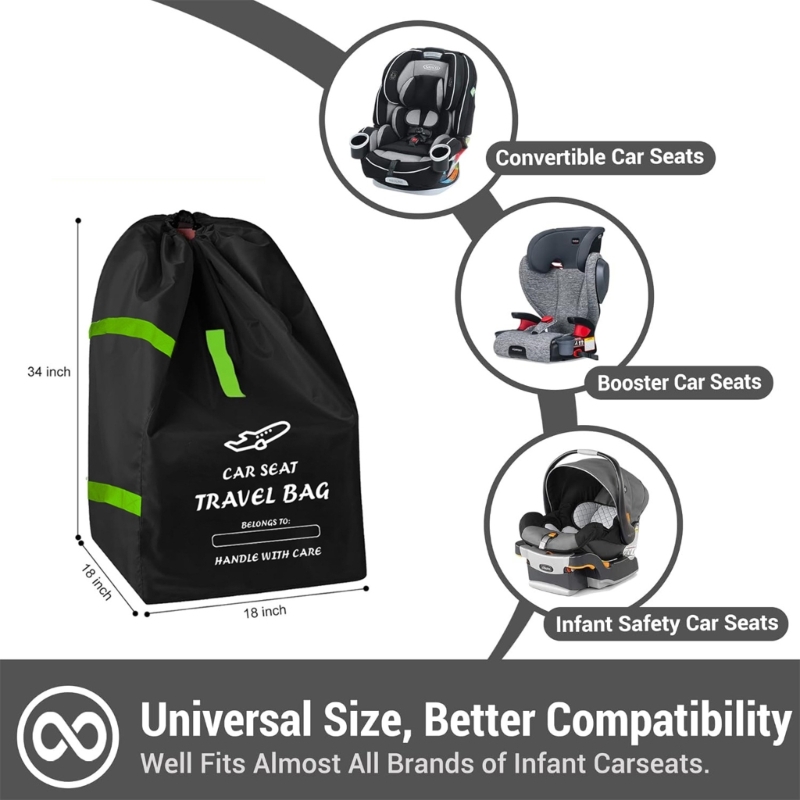 Durability Carseat Gate Check  - Car Seat Travel Bag 评论和价格