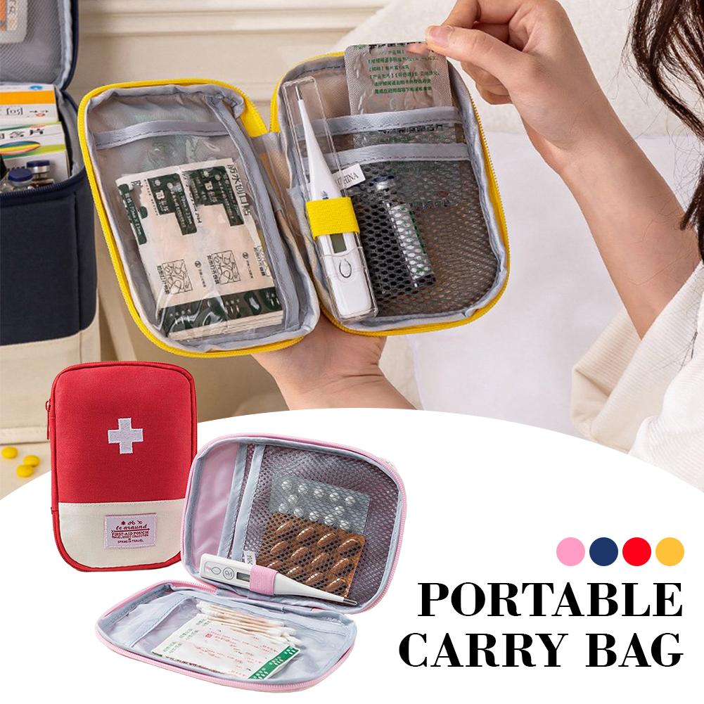 Portable First Aid Kit Bag Tra - First Aid Travel Kit 评论和价格