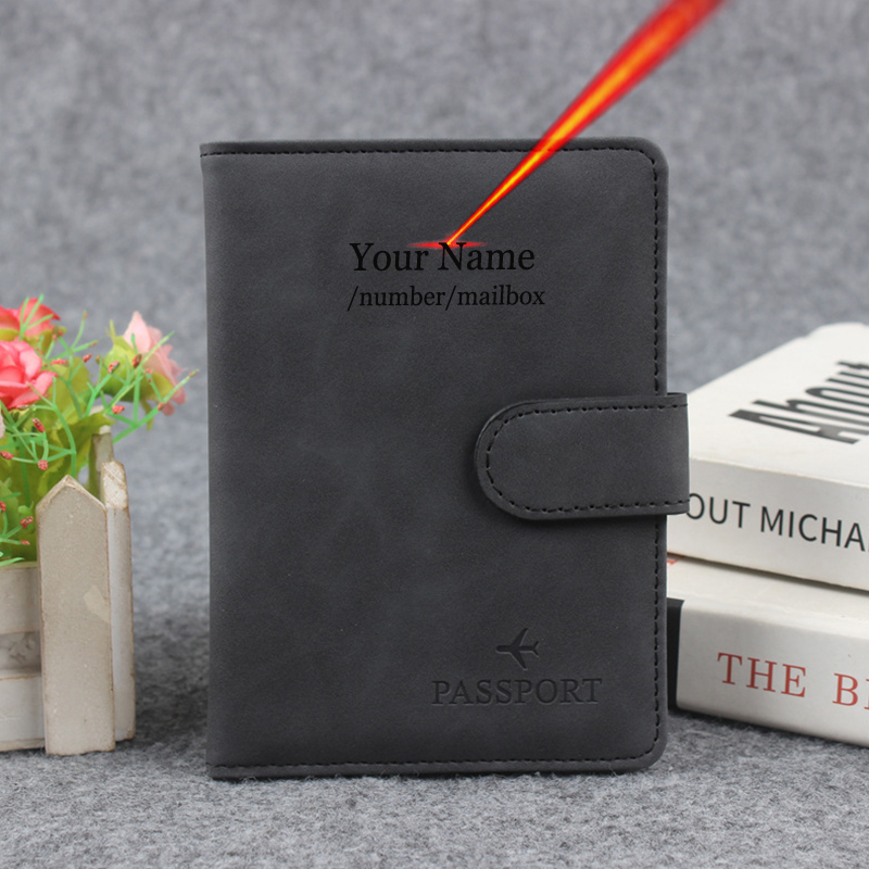 Magnetic Button Passport Cover - Travel Accessories Rfid 评论和价格