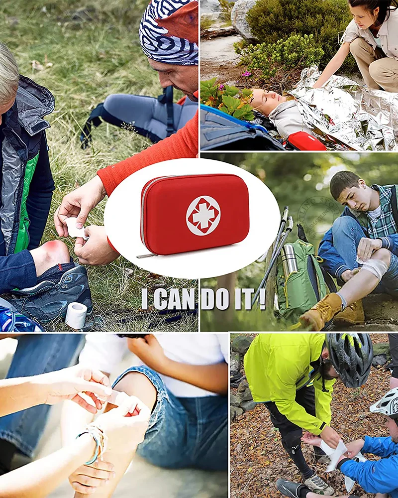 Portable Emergency Medical Bag - First Aid Travel Kit 评论和价格