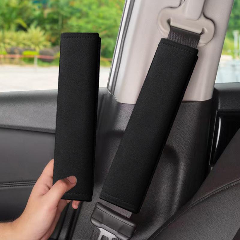 1/2pcs Soft Seat Belt Covers C - Travel Accessories For Car 评论和价格