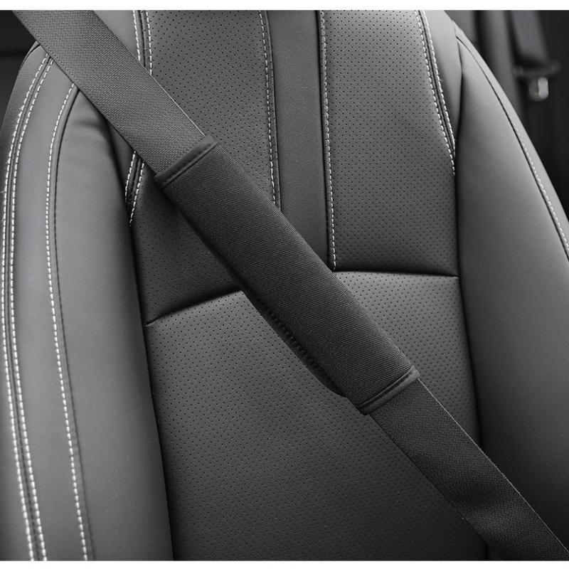 1/2pcs Soft Seat Belt Covers C - Travel Accessories For Car 评论和价格