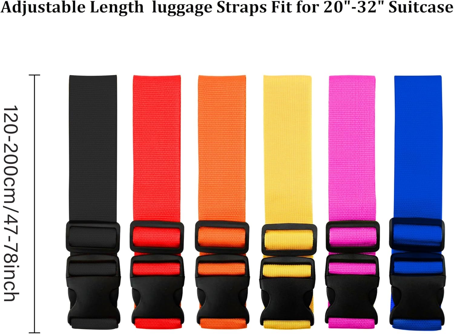 Bright Color Adjustable Luggag - Travel Accessories B&M 评论和价格