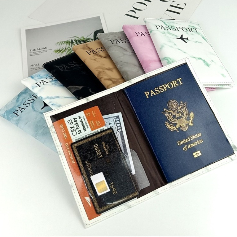 PU Leather Passport Cover Simp - Travel Accessories Kmart 评论和价格