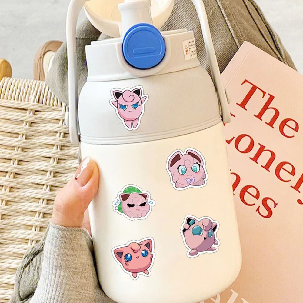 Pokémon 50 Cute Jigglypuff Sti - Sticker Luggage Decorative 评论和价格