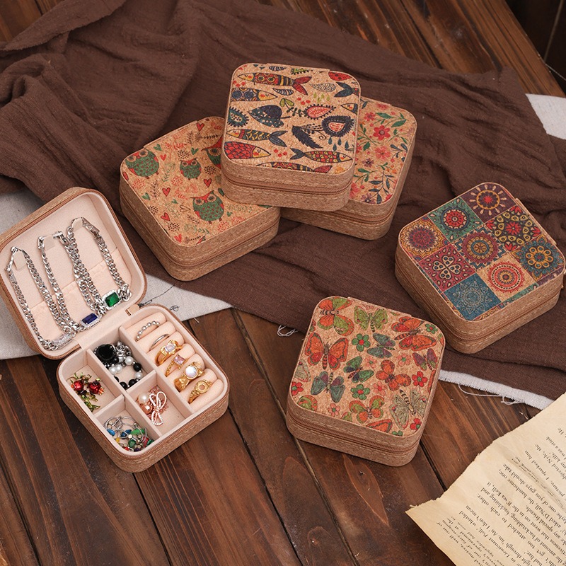 High-end Retro Wood Grain Prin - Travel Accessories High End 评论和价格