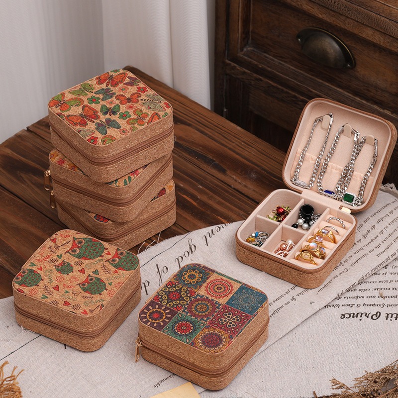 High-end Retro Wood Grain Prin - Travel Accessories High End 评论和价格