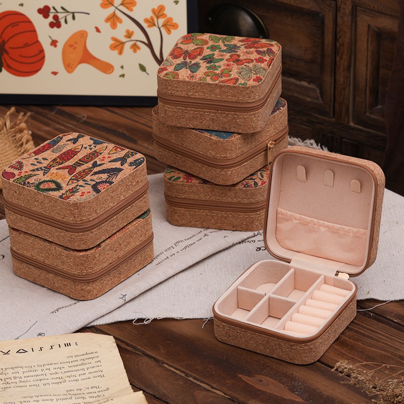 High-end Retro Wood Grain Prin - Travel Accessories High End 评论和价格