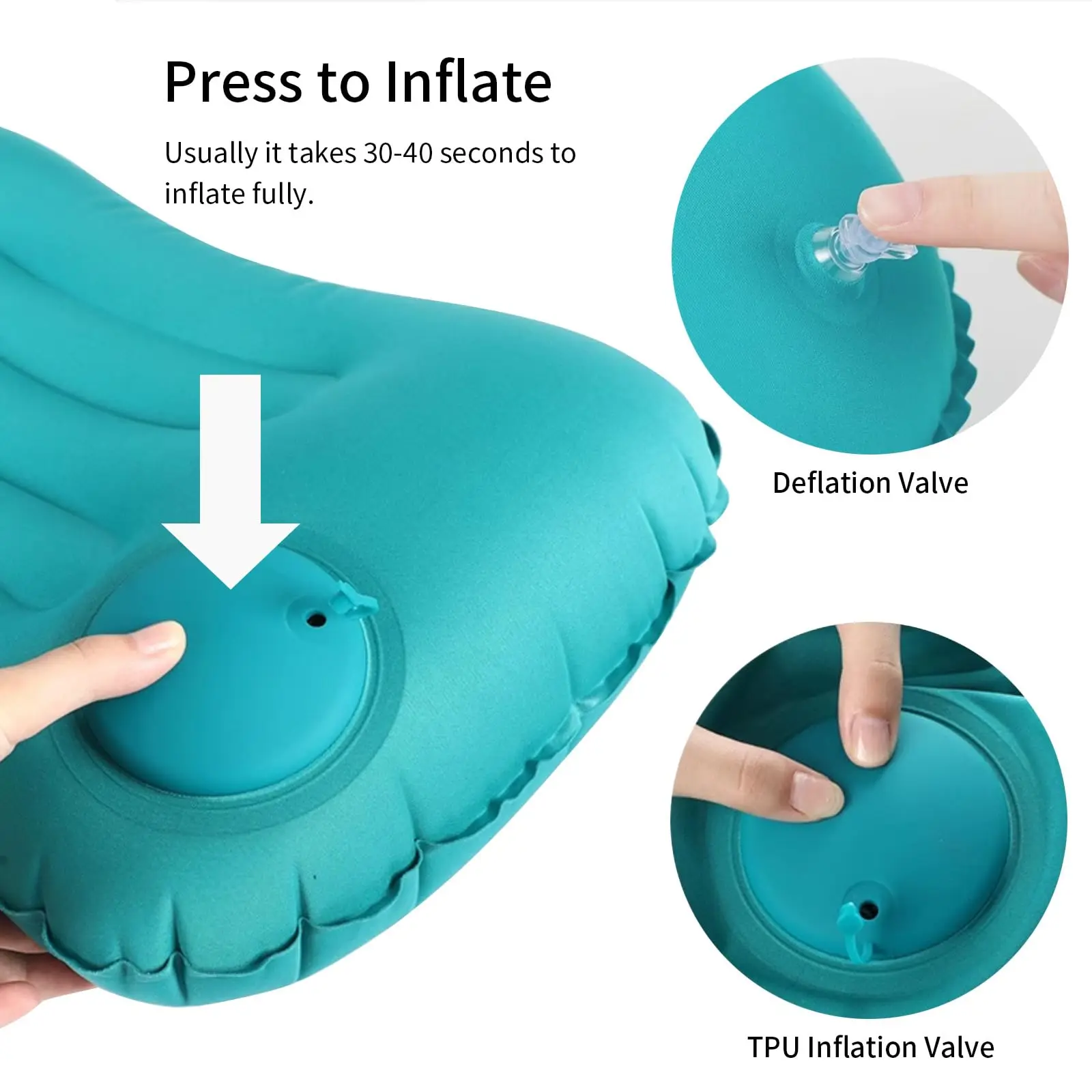 Portable Comfortable Inflatabl - Travel Pillow Inflatable 评论和价格
