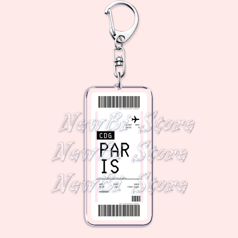 Plane Ticket Boarding Pass Key - Travel Accessories Kmart 评论和价格