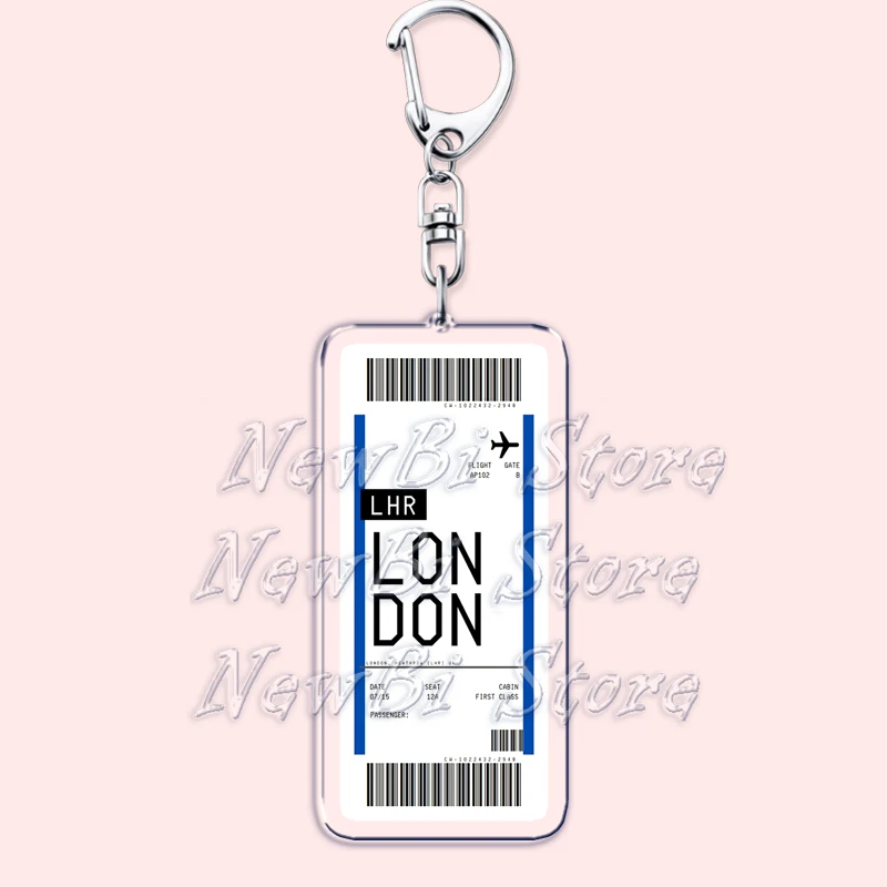 Plane Ticket Boarding Pass Key - Travel Accessories Kmart 评论和价格