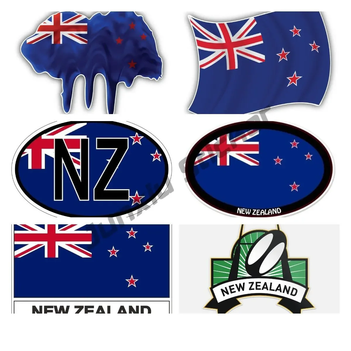 New Zealand Flag Vinyl Decal S - Travel Accessories Nz 评论和价格