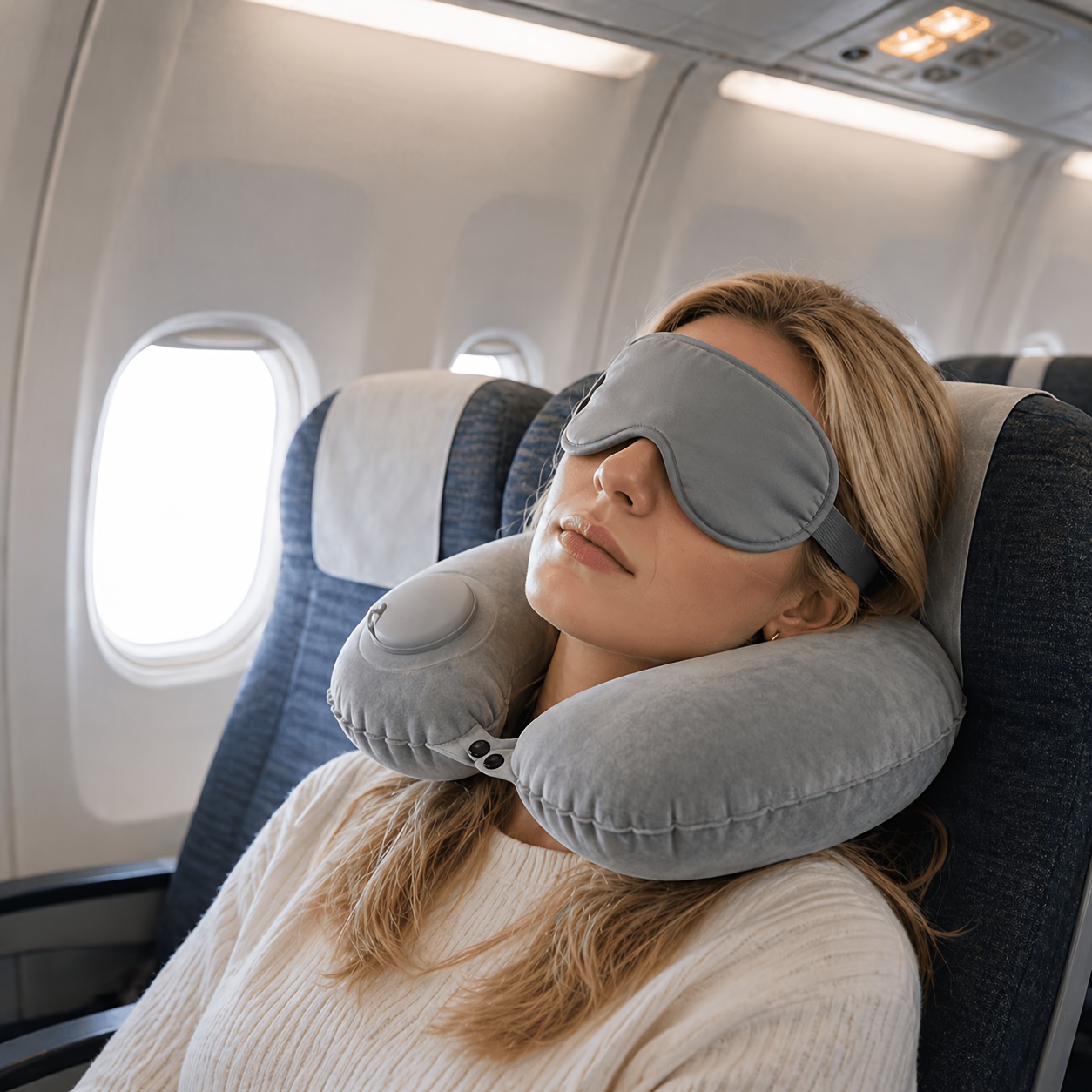 SPDJUMPER Inflatable Travel Ne - Travel Pillow Inflatable 评论和价格