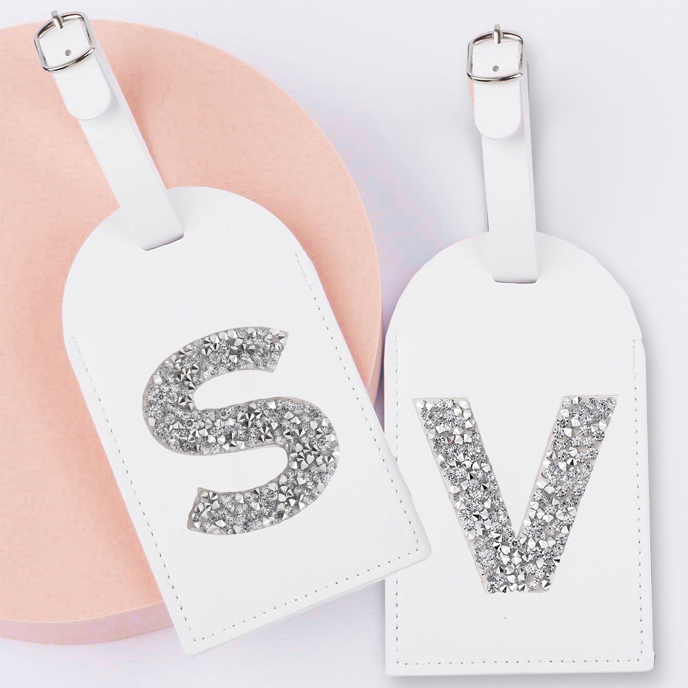 A-Z Rhinestone Monogram Leathe - Travel Accessories B&M 评论和价格