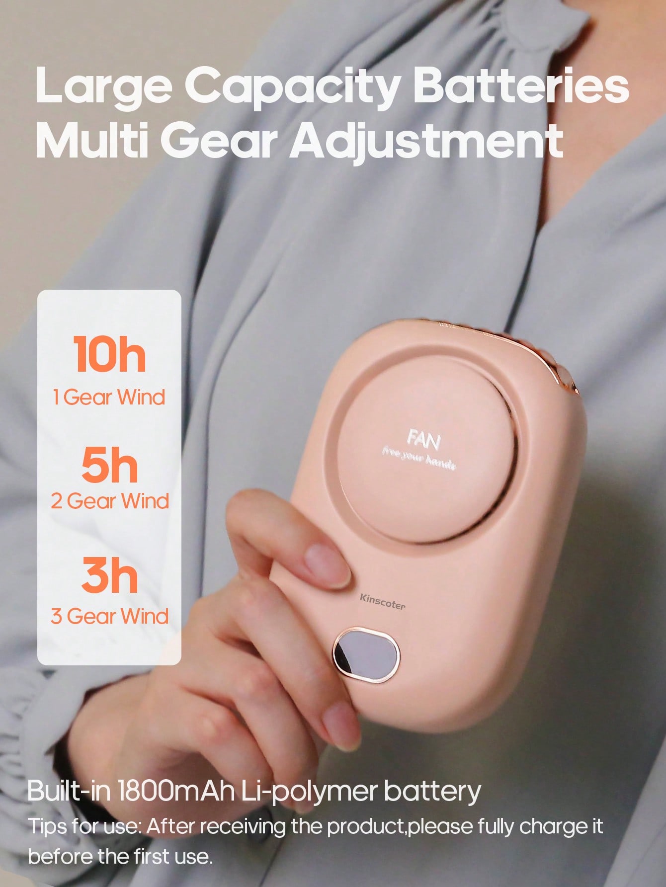 kinscoter 1PC Rechargeable 180 - Travel Accessories Nz 评论和价格